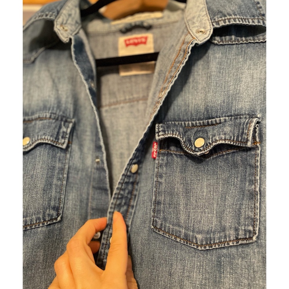 Levi thin jean jacket